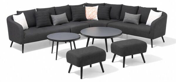 Doppler Melia LIKA-TEX® antracit - luxusní zahradní souprava - Rozbalené zboží (N603)