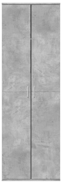 Skříň highboard betonově šedá 60 x 35 x 180 cm kompozitní dřevo 3276668