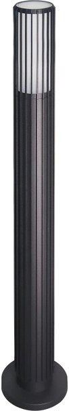 Exteriérové ​​svítidlo Vertical, 1x černé kovové stínítko, b