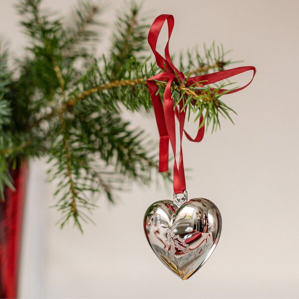 Vánoční ozdoba Heart Palladium 2026 – sběratelská edice