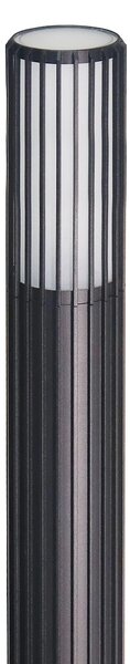 Exteriérové ​​svítidlo Vertical, 1x černé kovové stínítko, b