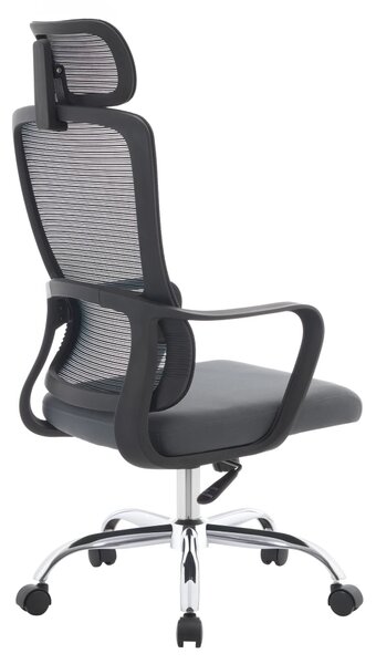 Ergonomická kancelářská židle SHIFT - černá síťovina / nosnost 150 kg