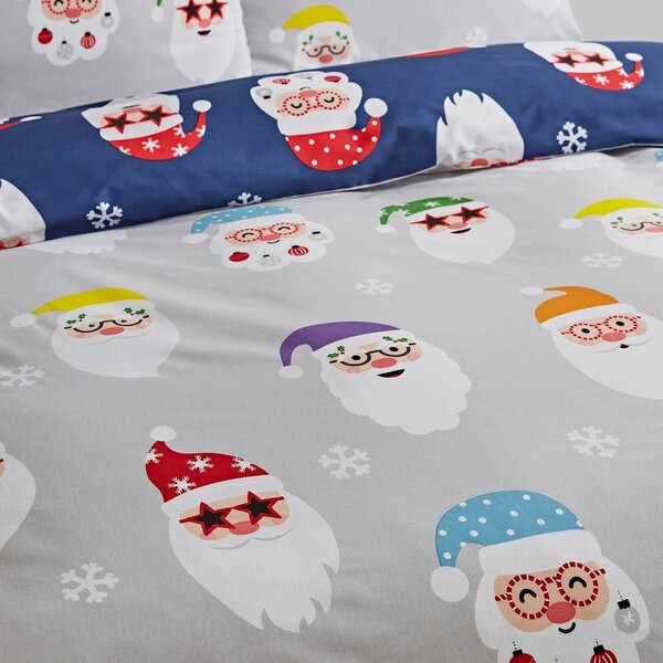 Povlečení na dvoulůžko/prodloužené 230x220 cm Santa Spec-Tacular – Catherine Lansfield