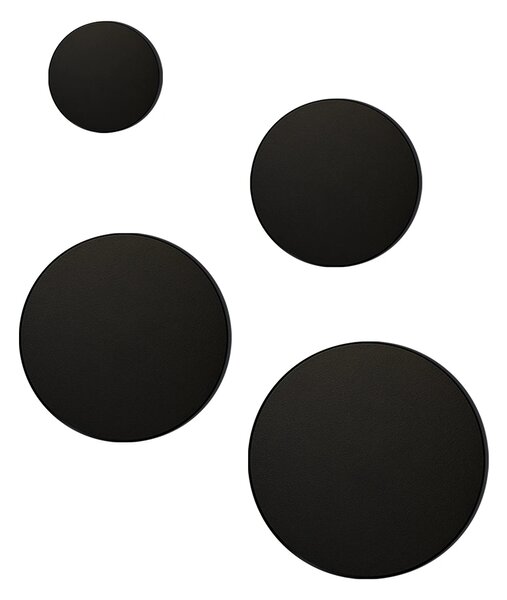 Exteriérové ​​nástěnné LED svítidlo Disk, 1x LED 18w, CCT, černá