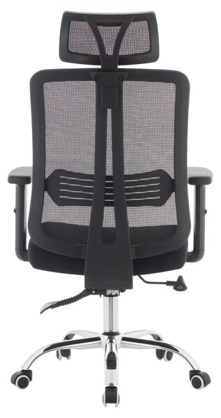 Ergonomická kancelářská židle APEX - černá síťovina / nosnost 150 kg