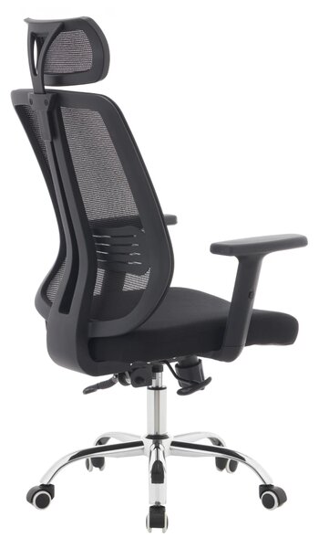 Ergonomická kancelářská židle APEX - černá síťovina / nosnost 150 kg