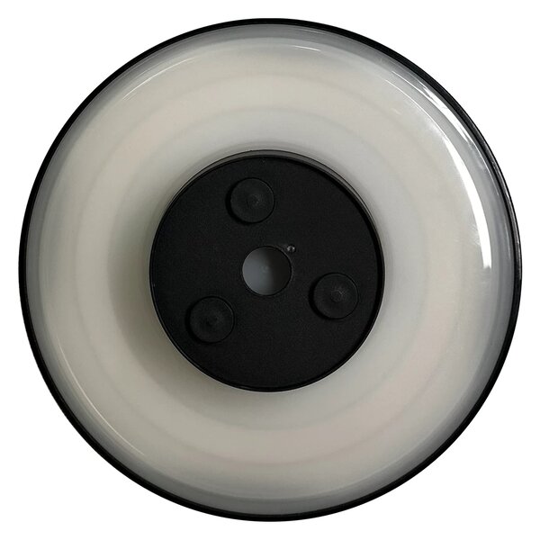 Exteriérová nástěnná LED svítidlo Disk, 1x LED 15w, CCT, černá
