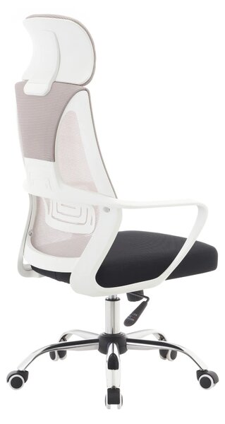Ergonomická kancelářská židle PULSE - šedá síťovina / černá látka