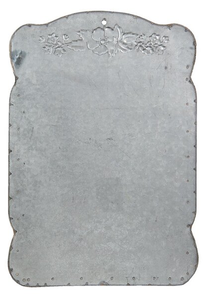 Šedá poštovní schránka s výraznou patinou Post Courier - 26*8*39 cm - Clayre & Eef