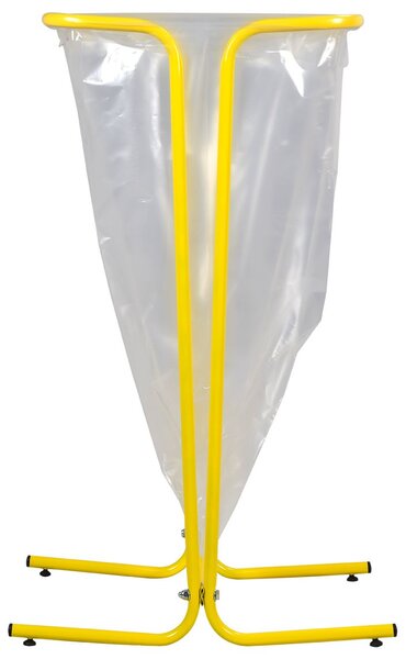 Rossignol SAS Stojan na odpadkové pytle Rossignol Tubag 57534, žlutý, 110 L