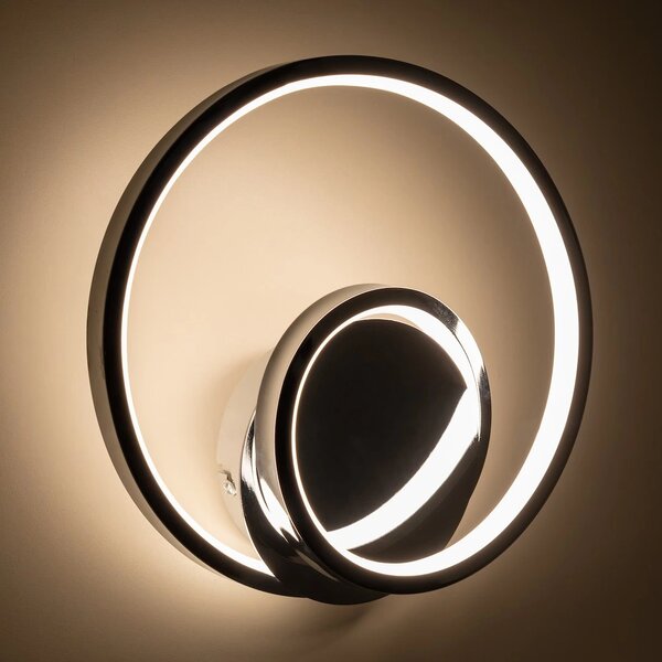 Nástěnné LED svítidlo Lucero, 1x LED 13w, 4000k, ch
