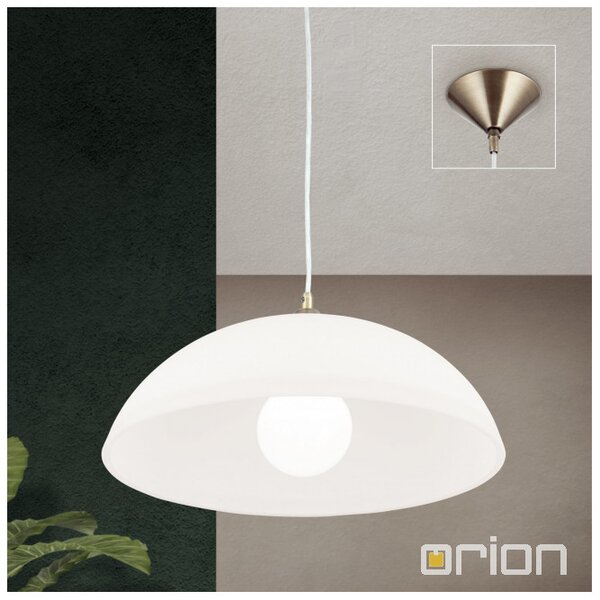 Orion HL6-1524/1P Závěsné svítidlo SUSANNE PATINA průměr 40cm