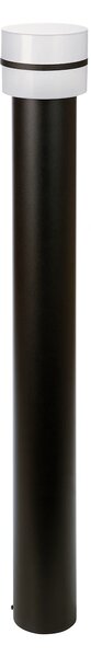 Exteriérové ​​svítidlo Mia, 1x plastové/černé kovové stínítko, (80 cm)