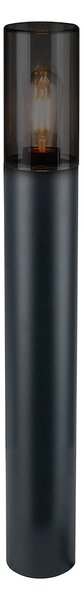 Exteriérové ​​svítidlo Harlem, 1x plastové/černé kovové stínítko, (50 cm)