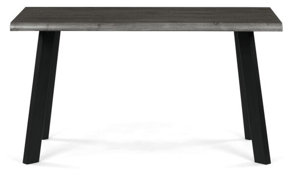 Jídelní stůl 80x140 cm HT-F4514 GREY šedý dub