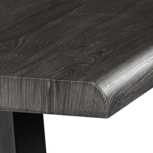 Jídelní stůl 80x140 cm HT-F4514 GREY šedý dub