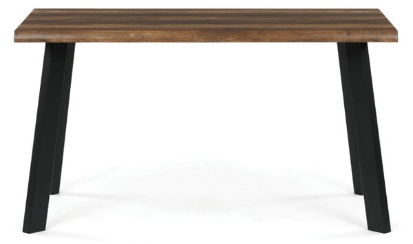 Jídelní stůl 80x140 cm HT-F4514 OLW staré dřevo