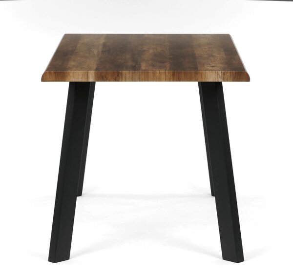 Jídelní stůl 80x140 cm HT-F4514 OLW staré dřevo
