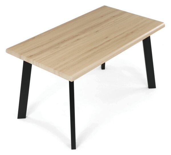 Jídelní stůl 80x140 cm HT-F4514 OAK divoký dub