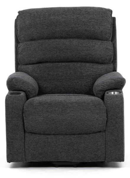 Polohovací křeslo šedé, elektrické TV-S8348 GREY2