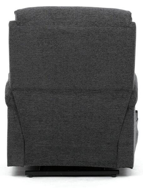 Polohovací křeslo šedé, elektrické TV-S8348 GREY2