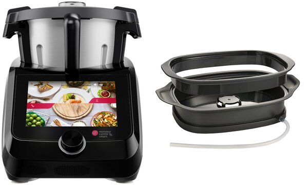 Silvercrest® Kitchen Tools Monsieur Cuisine Smart Skms 1200 B1 Black s parním odšťavňovačem (800007680)