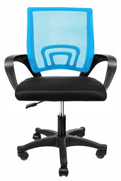Kancelářská židle SMART světle modrá / černá