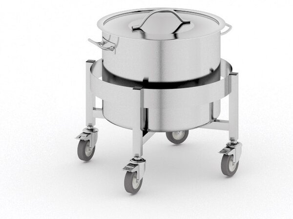 Podvozek pod hrnec s okrajem 230 mm, průměr 380 mm