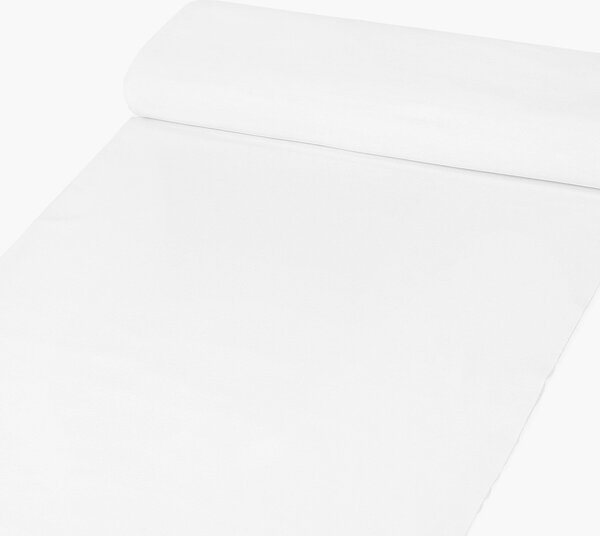 Goldea přírodní látka ze lněné směsi - bílá 300 cm