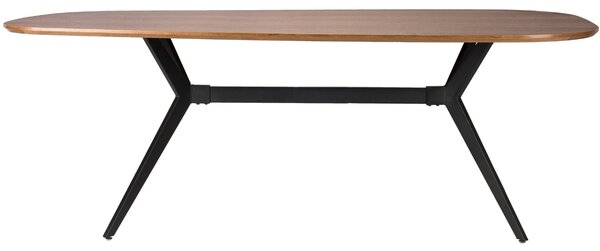 White Label Ořechový jídelní stůl WLL CHASE 180 x 90 cm