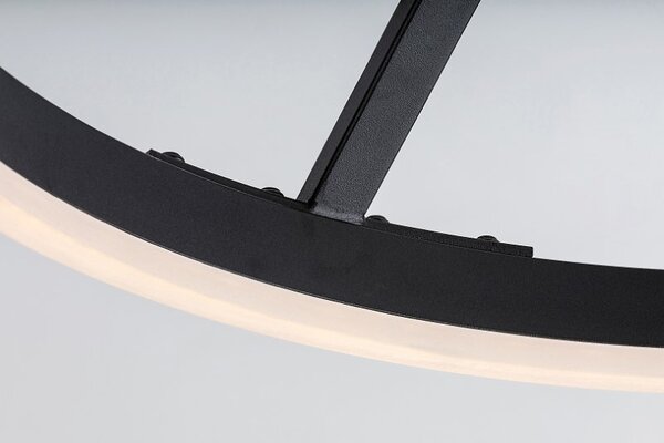 RABALUX 71302 Isaure stropní svítidlo D400mm LED 24W/1600lm 3000+4000+6500K černá, bílá