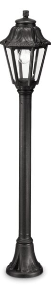 Exteriérové ​​stojanové svítidlo Ideal lux 101514 ANNA PT1 NERO 1xE27 60W IP44