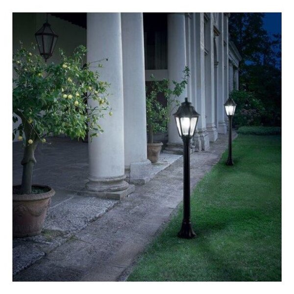Exteriérové ​​stojanové svítidlo Ideal lux 101514 ANNA PT1 NERO 1xE27 60W IP44