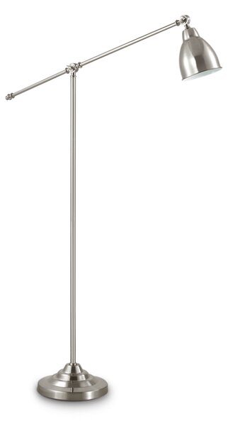 Stojanové svítidlo Ideal lux 015286 NEWTON PT1 NICKEL 1xE27 60W