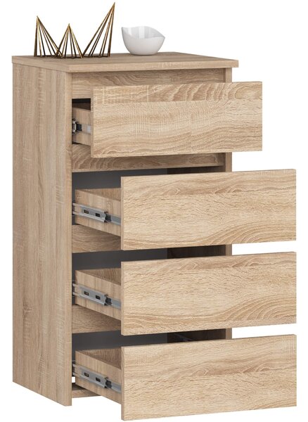 Ak furniture Komoda CL4 40 cm dub sonoma