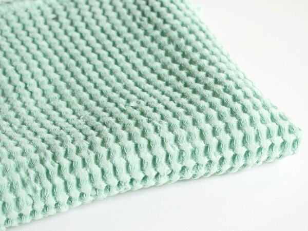 Snový svět Lněný ručník vaflový peprmint - 48% len Rozměr: 50 x 50 cm