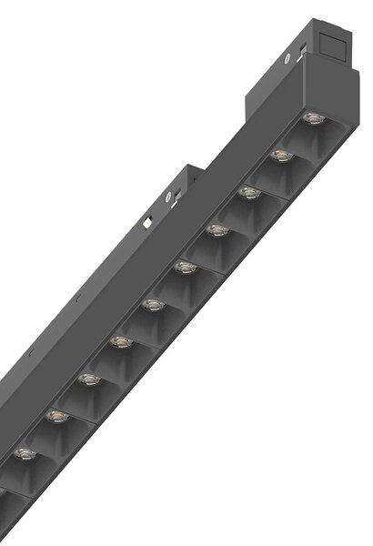 Ideal Lux Lineární svítidlo EGO ACCENT 3000K Barva: Černá, Stmívání, řízení: ON/OFF (bez stmívání), Varianty: 7W, 192mm