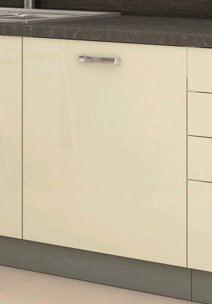 Dolní kuchyňská skříňka Karmen 60D, 60 cm, šedá/krémová