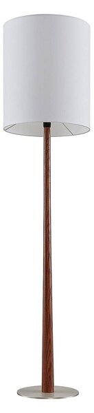 Lucande - Lakira Stojací Lampa H160 White/Wood - Lampemesteren