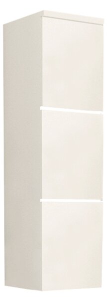 Koupelnová skříňka Maeve (bílá + bílá extra vysoký lesk). 808188