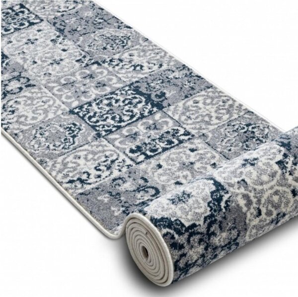 Běhoun Patchwork modrý 60cm