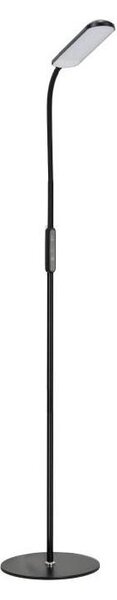LED Stmívatelná stojací lampa TEILO LED/10W/230V 3000/4000/6500K černá + DO