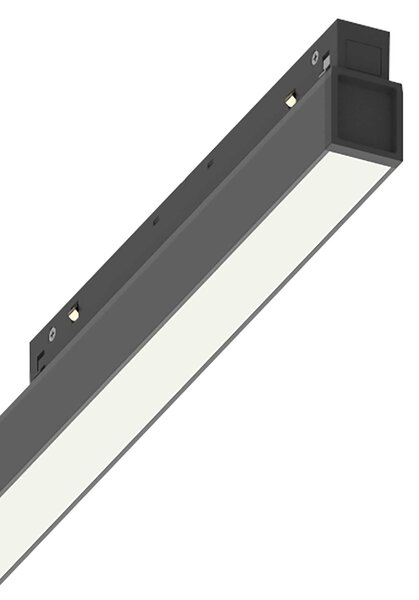 Ideal Lux Lineární svítidlo EGO WIDE 3000K Barva: Černá, Stmívání, řízení: ON/OFF (bez stmívání), Varianty: 13W, 560mm