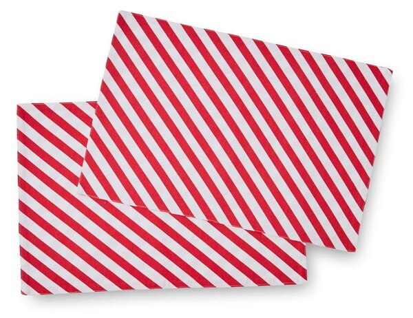 Látková prostírání v sadě 4 ks 30x46 cm Candy Cane – Catherine Lansfield