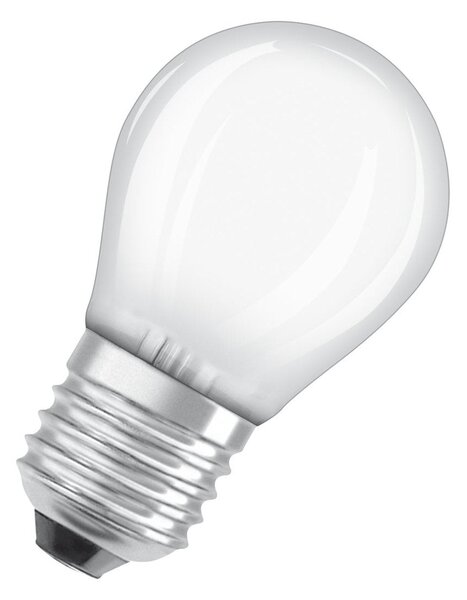 2 ks matná LED žárovka E27 4 W BASE CLASSIC teplá bílá