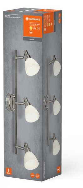 3 Moderní LED Stropní svítidla LED SPOT teplá bílá