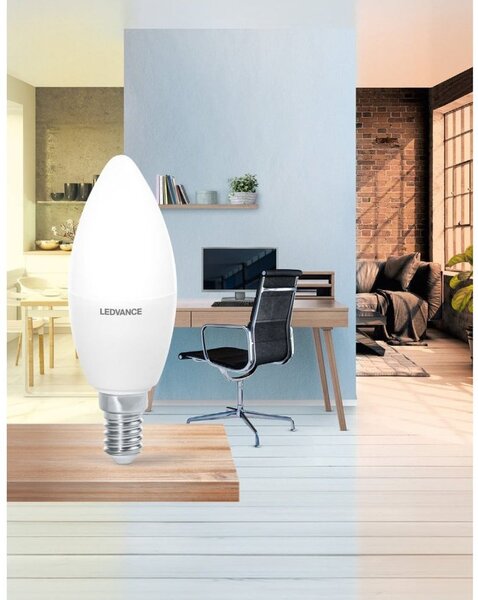 Chytrá WiFi LED žárovka CLASSIC E14 4.9W, nastavitelná bílá