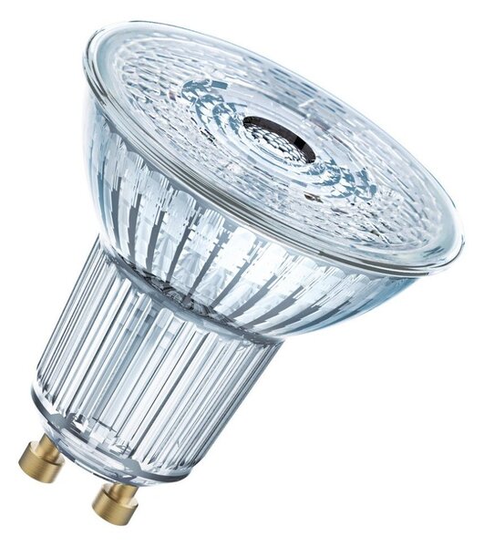 10 ks odolná LED bodovka GU10 4,3 W BASE teplá bílá