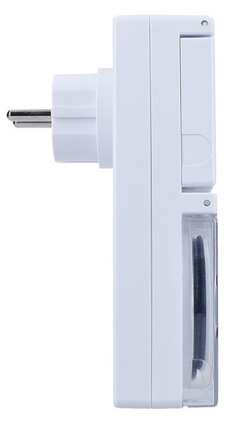 SOLIGHT Venkovní denní časový spínač 230V/16A/IP44/3500W, bílý