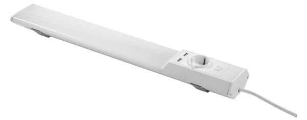 USB LED podlinkové svítidlo 54cm LINEAR FLAT, studená bílá